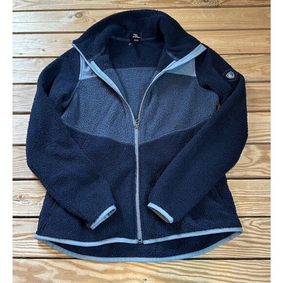 Kuhl Fleece Jacket Size Small Women’s Black Full Zip - Picture 1 of 8